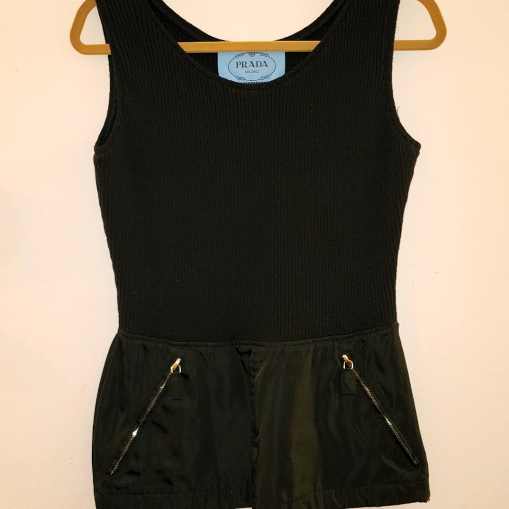 Prada Black Top